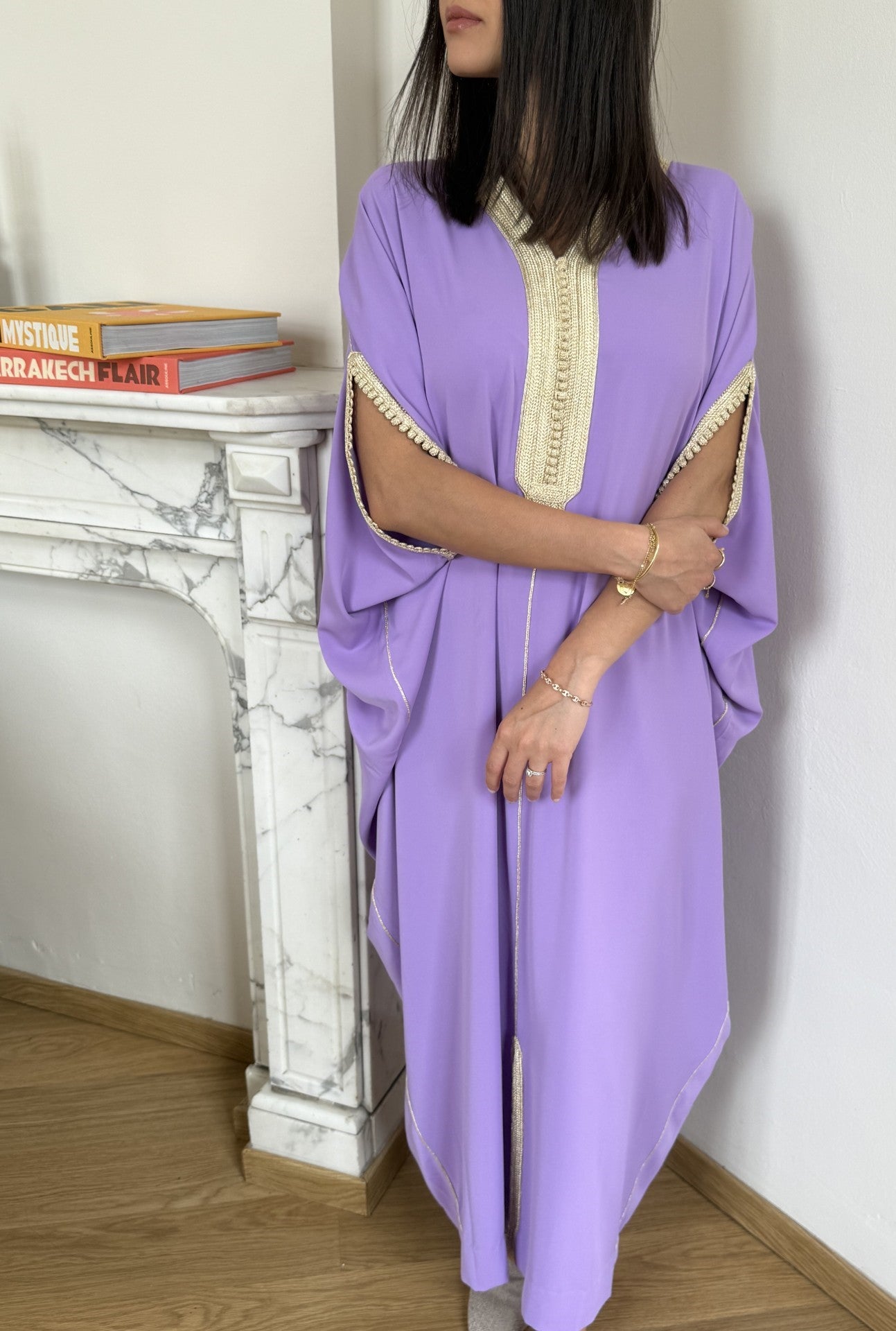 Silk Crepe Summer Gandoura