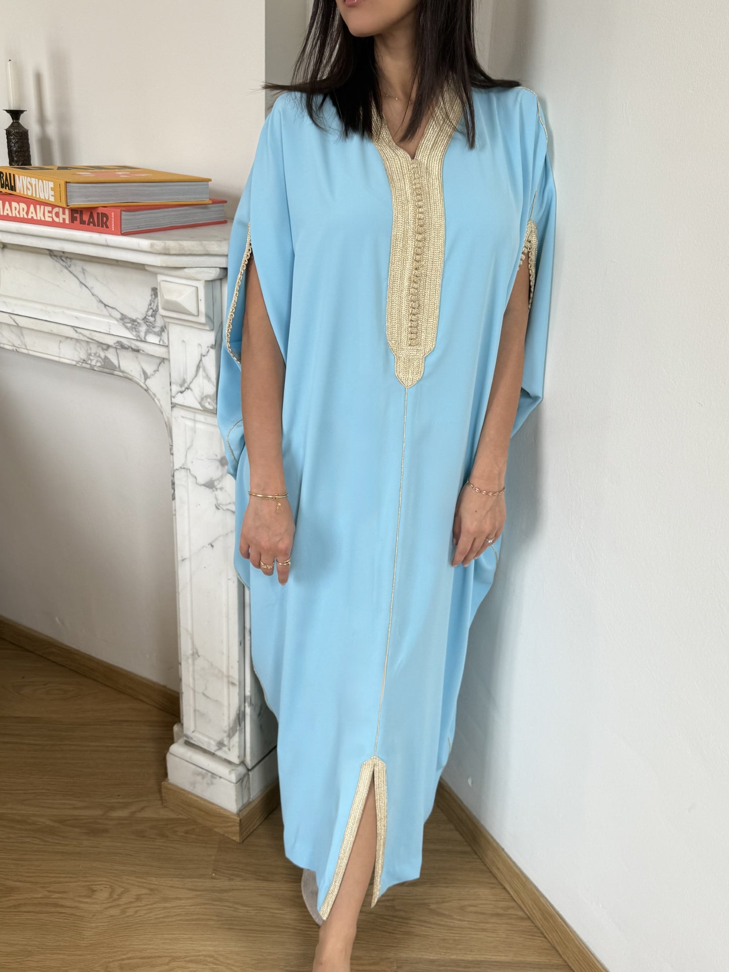 Silk Crepe Summer Gandoura